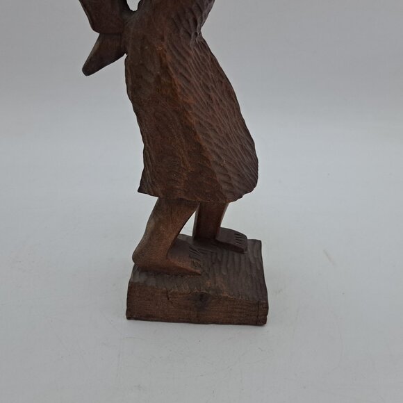 Jamaican Carved Statue - Picture 9 of 11